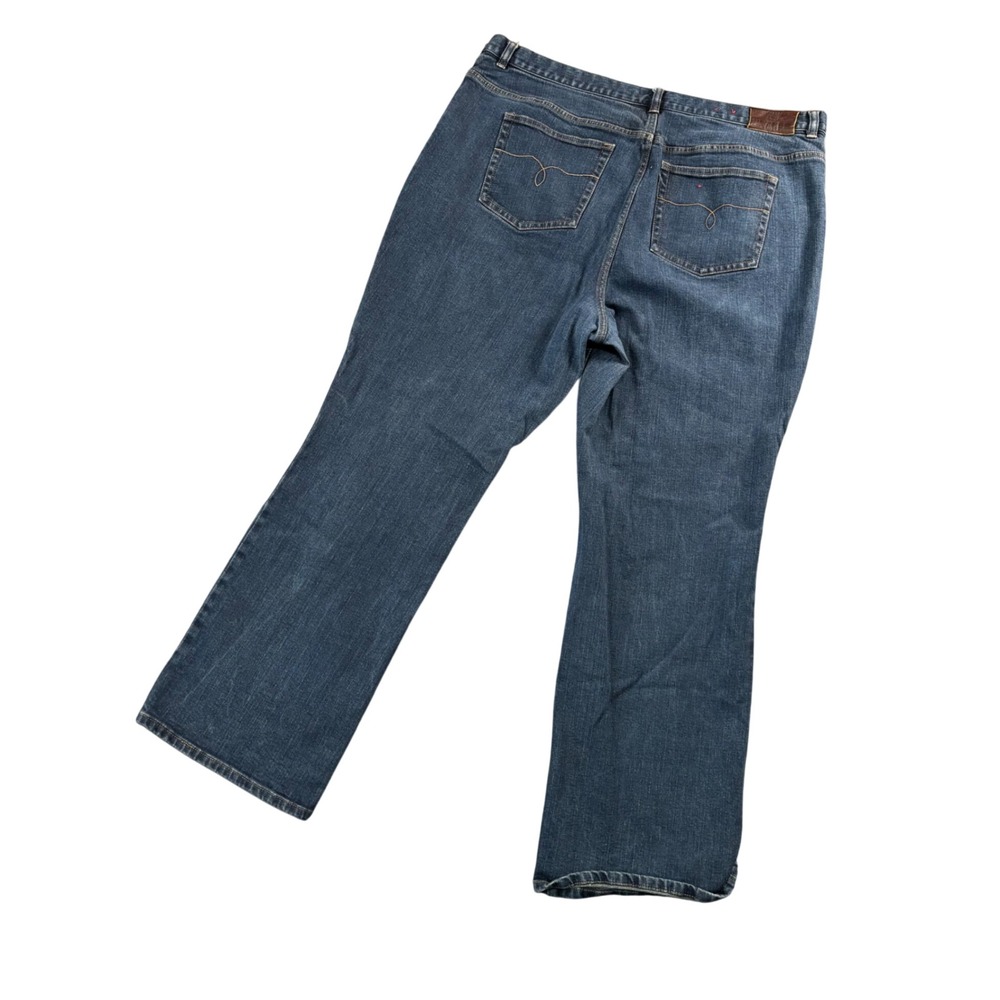 Lauren Jeans Co Ralph Lauren‎ Bootcut Jeans 20W Blue Denim Y2K Casual Core